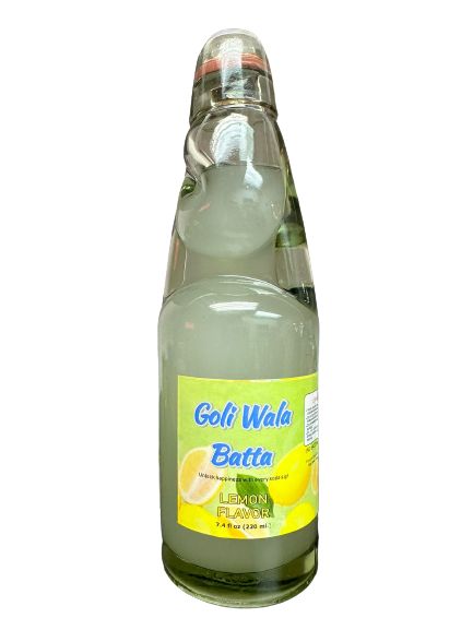 Lemon Soda Bante Vala Marble Soda Glass Bottle