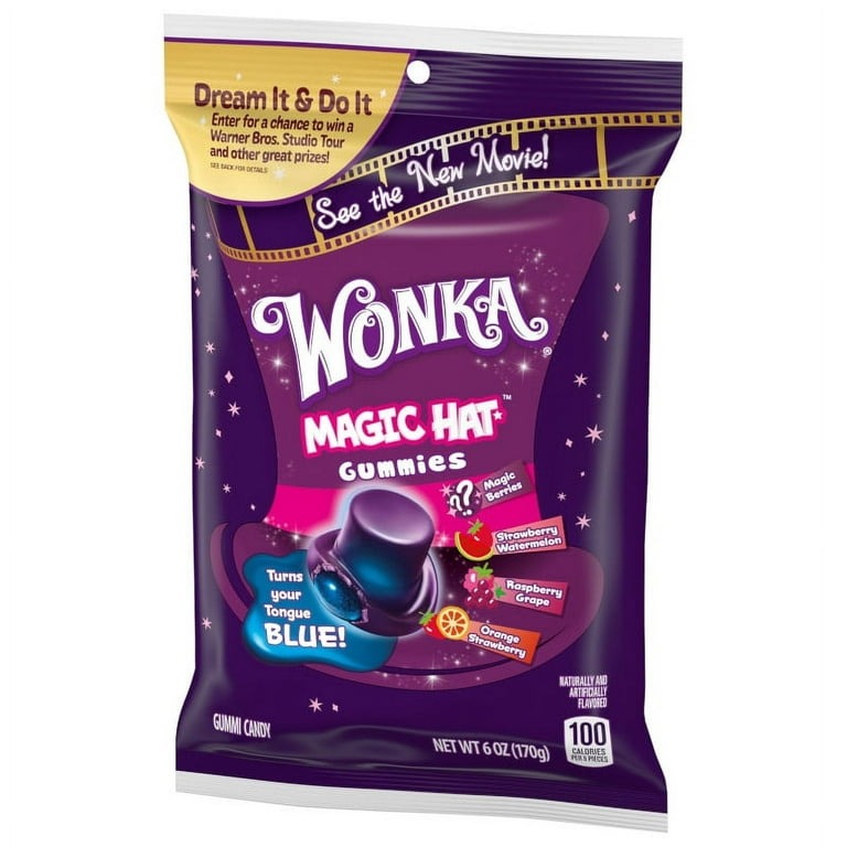 Wonka Mixed Flavors Magic Hat Gummies