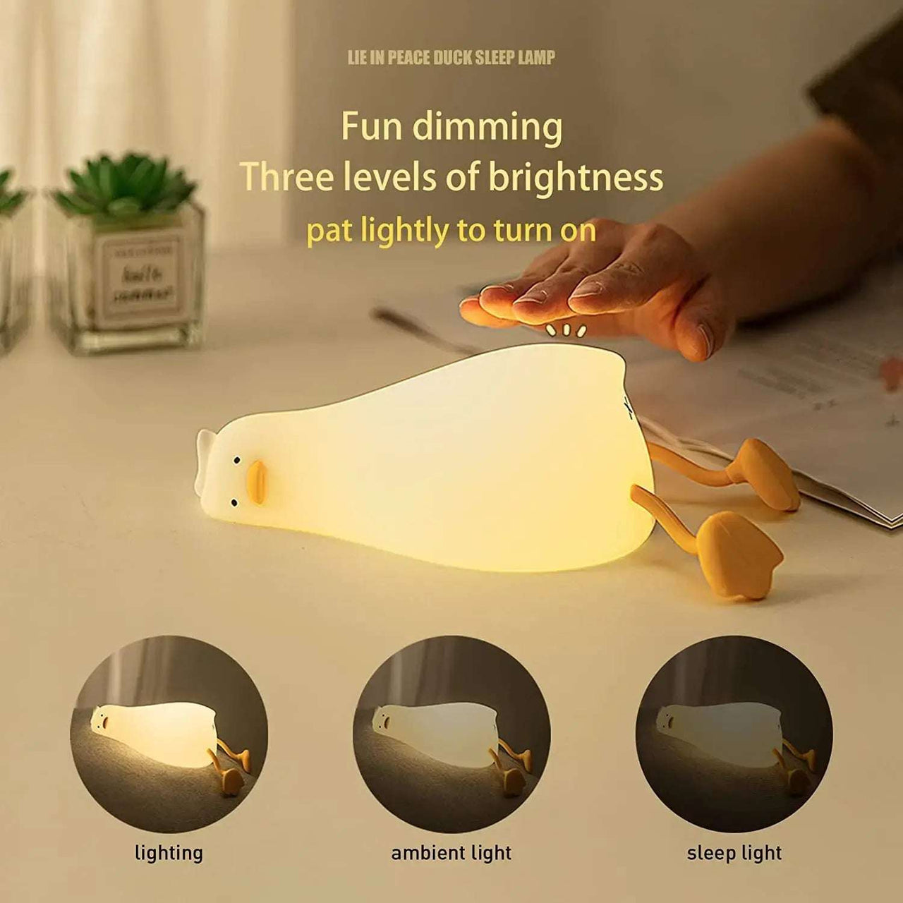 Animal Shape Silicone Desk Lamp