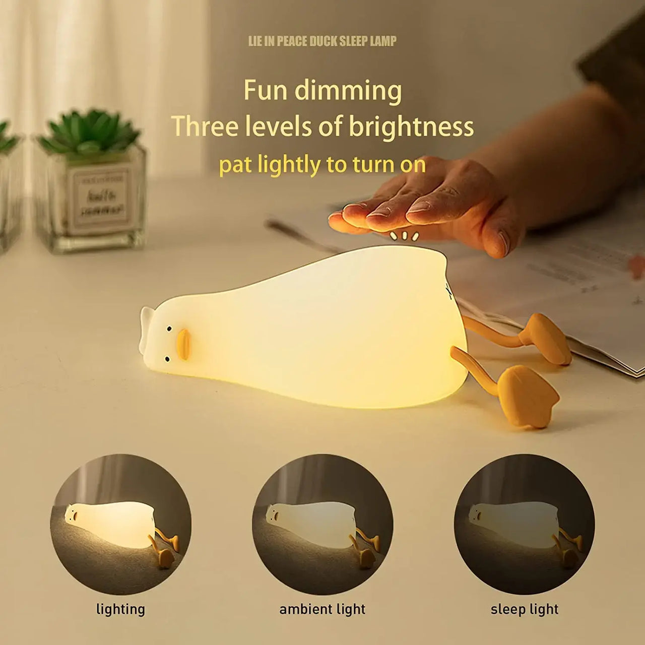 Animal Shape Silicone Desk Lamp