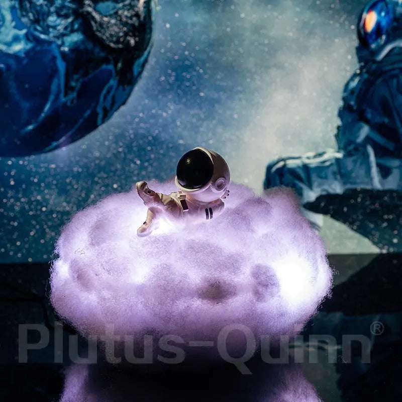 Astroboy LED Colorful Clouds Astronaut Lamp