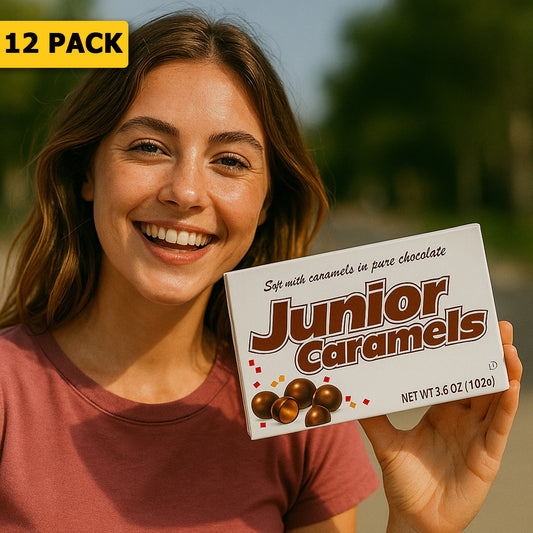 12 Pack Junior Caramels Chocolate Bar - (3.6Oz) Chocolate Junior, Latest Products, Trending