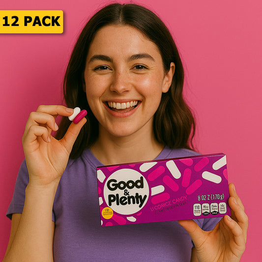 12 Pack Good & Plenty Candies - (6Oz) Candy Good & Plenty , Latest Products, Trending