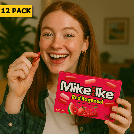 12 Pack Mike & Ike Red Rageous Candy - (5Oz) Candy Mike & Ike , Latest Products, Trending