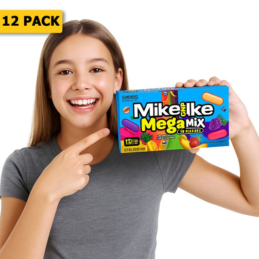 12 Pack Mike & Ike Mega Mix Candy - (5Oz) Candy Mike & Ike , Latest Products, Trending
