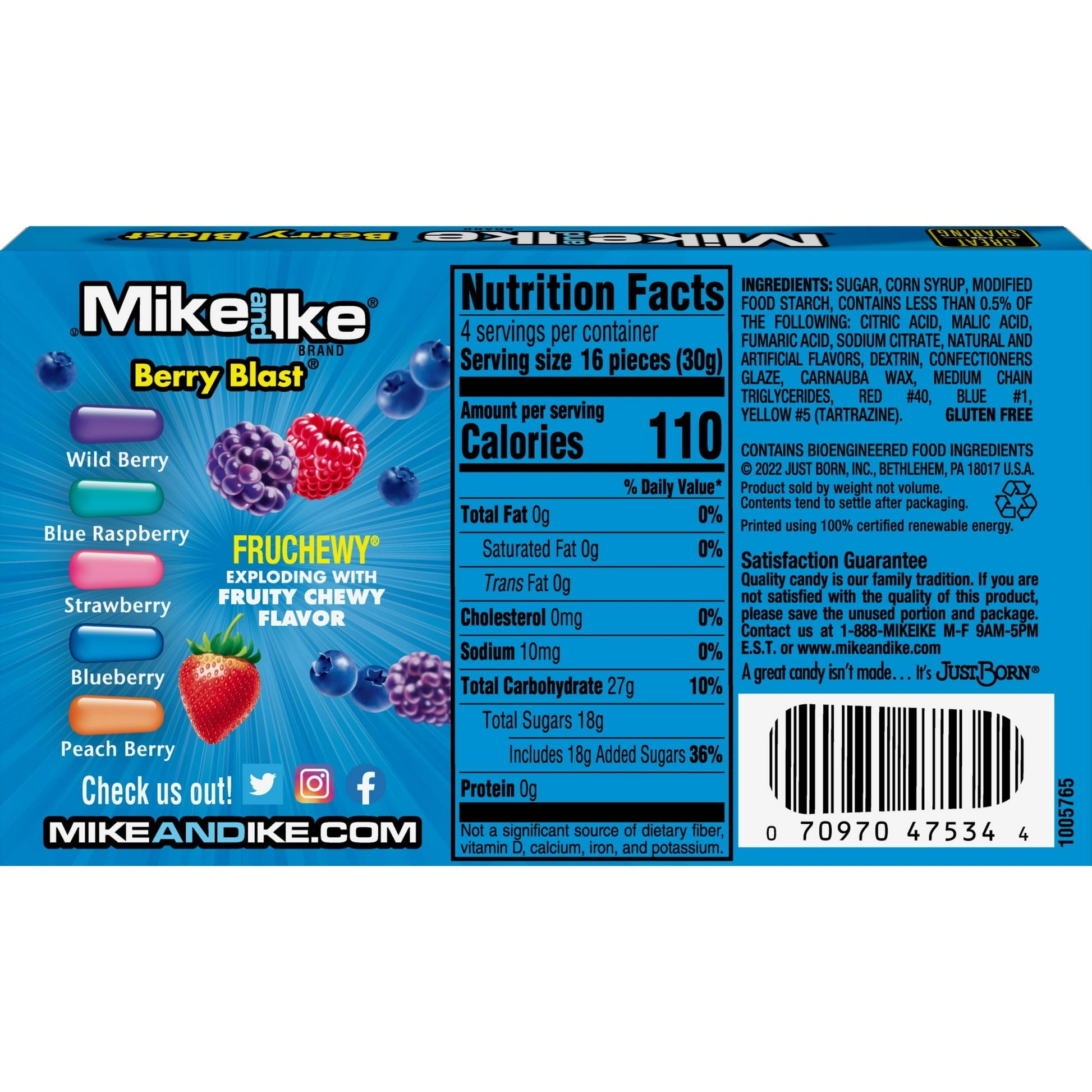 Mike & Ike Berry Blast Candies - (5Oz) Candy Mike & Ike, Latest Products, Trending