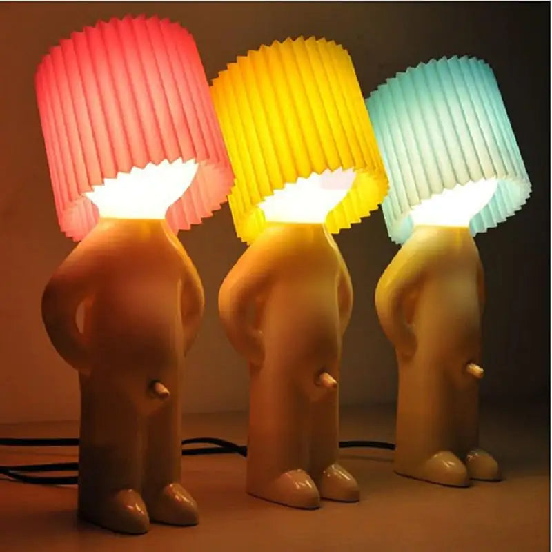 Shy Man Naughty Table Lamp