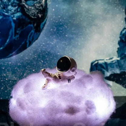 Astroboy LED Colorful Clouds Astronaut Lamp Gifts (not for sale) Astroboy LED Colorful Clouds Astronaut Lamp