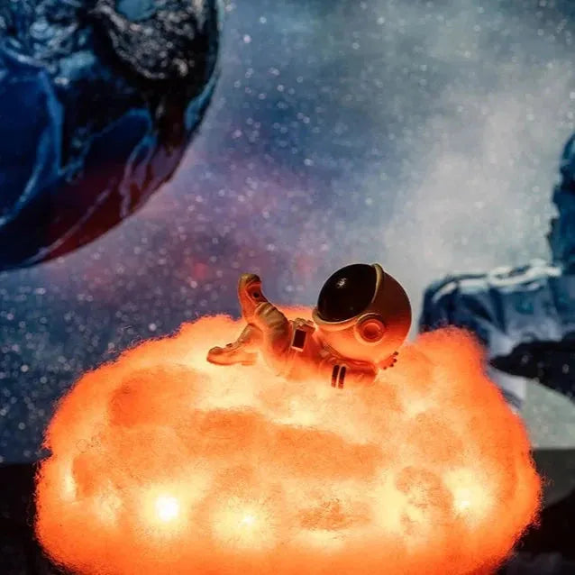 Astroboy LED Colorful Clouds Astronaut Lamp Gifts (not for sale) Astroboy LED Colorful Clouds Astronaut Lamp