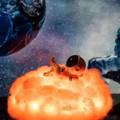Astroboy LED Colorful Clouds Astronaut Lamp Gifts (not for sale) Astroboy LED Colorful Clouds Astronaut Lamp