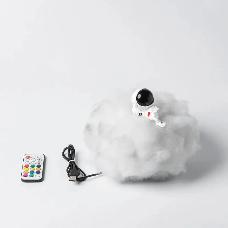 Astroboy LED Colorful Clouds Astronaut Lamp Gifts (not for sale) Astroboy LED Colorful Clouds Astronaut Lamp