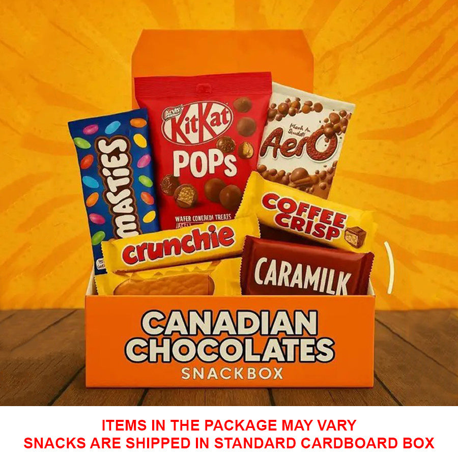 Canadian Chocolates Snackbox (15+ Snacks Inside) Snackbox Snack Attack