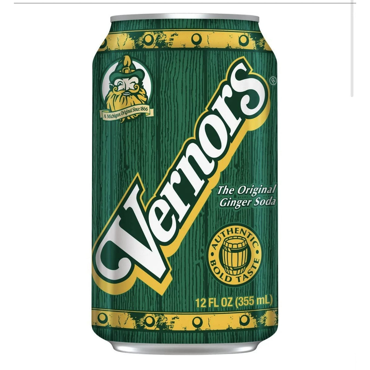 24 Pack Vernors Original Ginger Soda