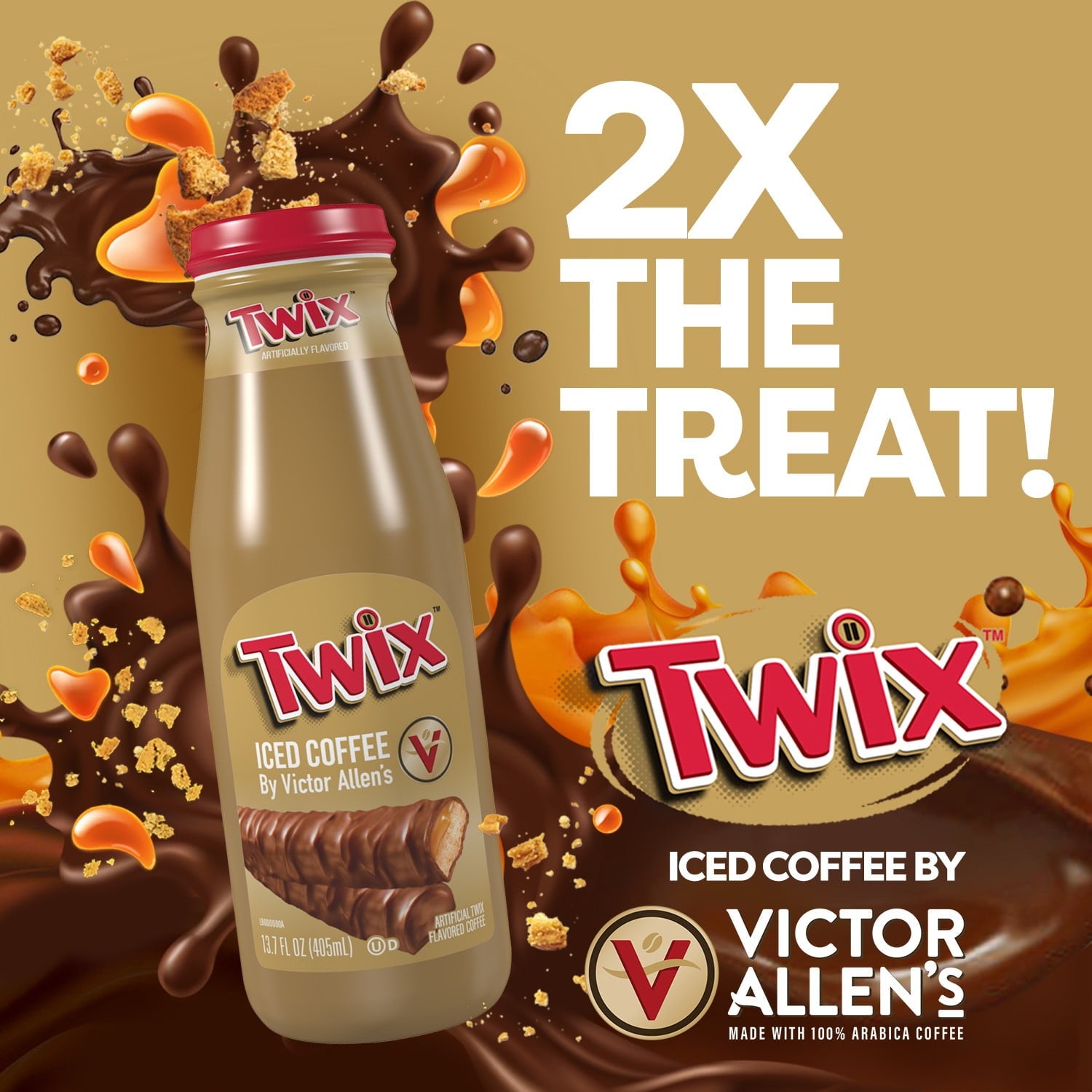 Victor Allen’s Coffee Twix Iced Coffee (13.7 Oz) Drink Mixes Victor Allen’s, latest
