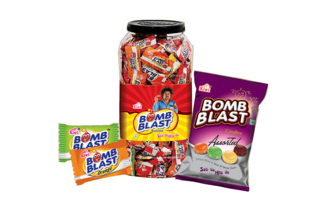 Bomb Blast Sweet n Sour Hard Candy 20 pcs