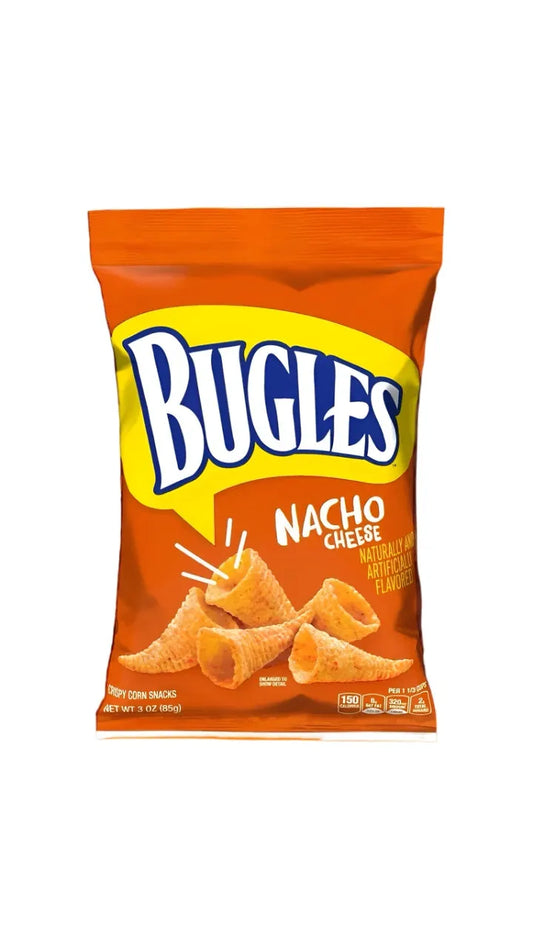 Bugles Nacho Cheese 85g Snacks/Chips (not for sale) Bugles, TSASN&CH, cabestseller