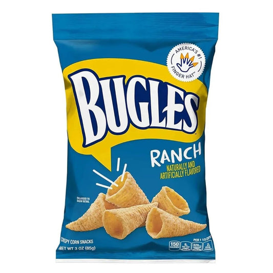 Bugles Ranch (85g) Snacks/Chips (not for sale) Bugles, TSASN&CH, cabestseller