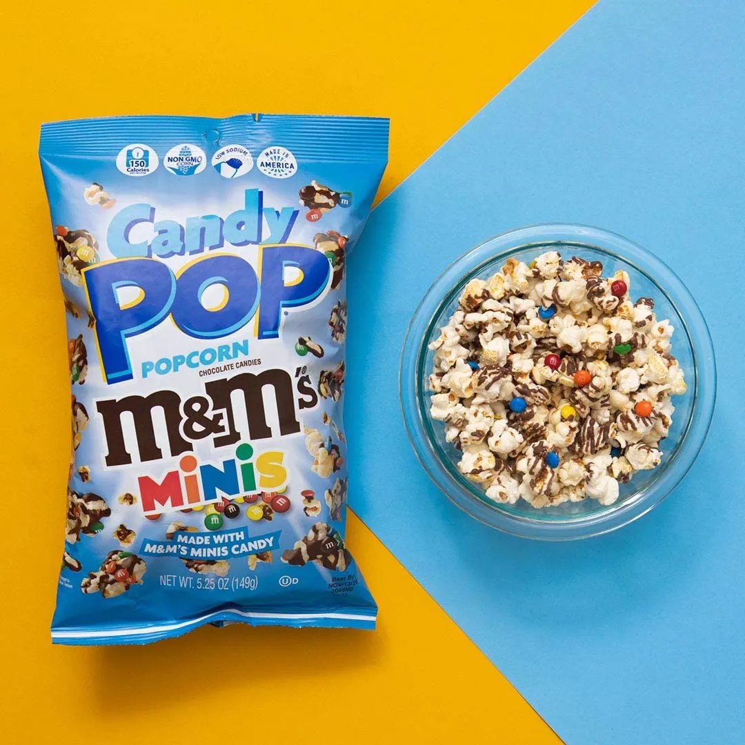 Candy Pop M&M Popcorn 150g - Snacks/Chips (not for sale) from Candy PoP, TSASN&CH, trending products, cabestseller, usabestseller