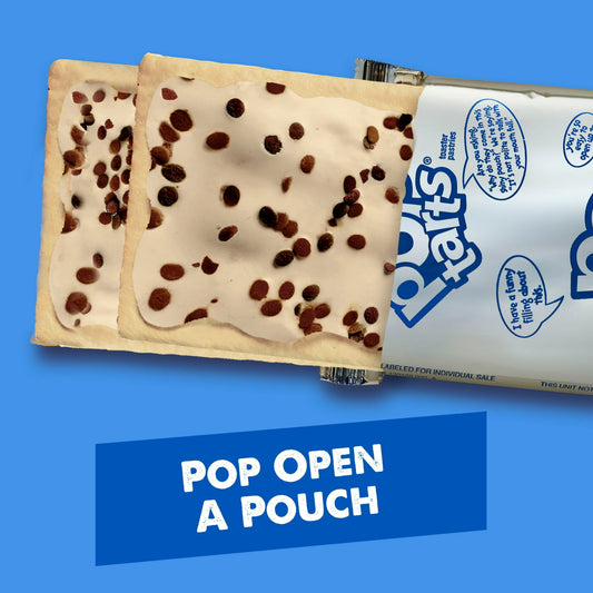 6 Pack Pop Tarts Frosted Chocolate Chip Flavor 2 Pastries (3.3 Oz) Snacks Pop Tarts, Latest, trending