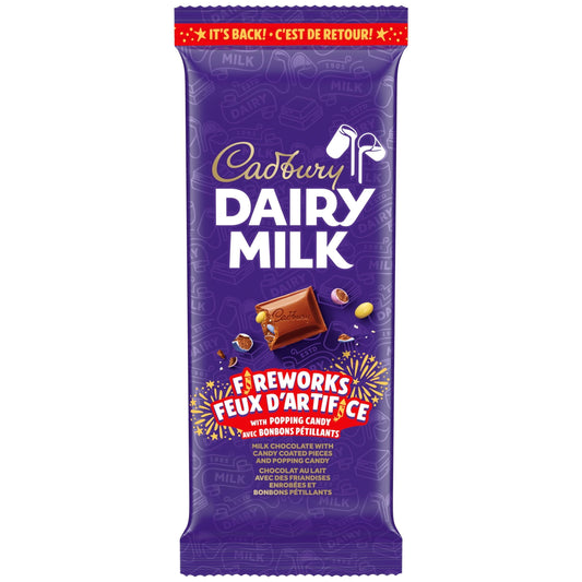 Cadbury Dairy Milk Chocolate Fireworks Flavor 90g Chocolate Cadbury, latest, Trending Products