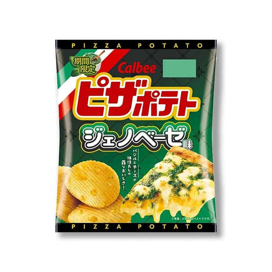 Calbee Pizza Potato Genovese Flavor 57g Asian Snacks (not for sale) Calbee, TSAAS