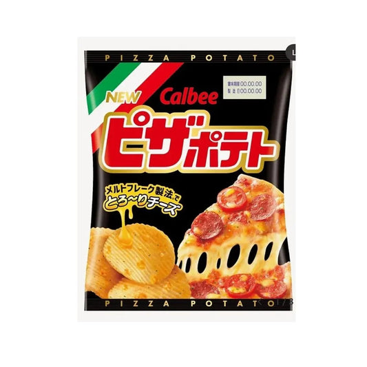 Calbee Pizza Potato Snack (60g) - Japan Asian Snacks (not for sale) Calbee, TSAAS