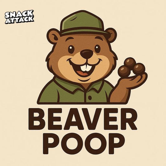 Canadian Beaver Poop Chocolate Macaroons by Snack Attack 150g Chocolate Beaver Poop Chocolate