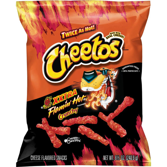 Cheetos XXtra Flamin' Hot Crunchy 240.9g Snacks/Chips, Asian Snacks (not for sale) Cheetos, TSASN&CH, trending products, usabestseller, cabestseller