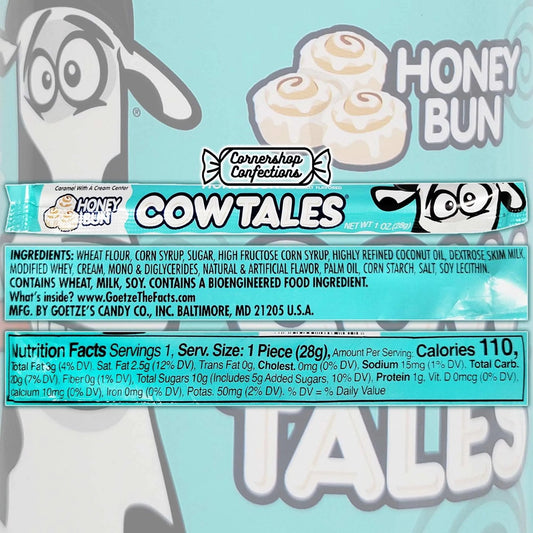 Cow Tale Sticks Honey Bun (28g) Chocolate Cow Tale Sticks, Trending, trending products