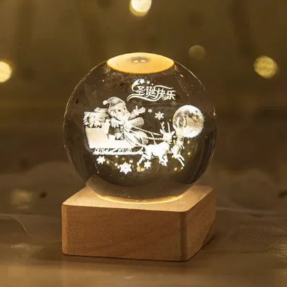 Crystal Ball Night Lamp Gifts (not for sale) Crystal Ball Night Lamp