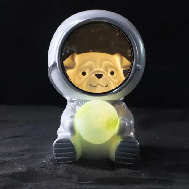 Cute Pet Astronaut LED Lamp Gifts (not for sale) Cute Pet Astronaut LED Lamp