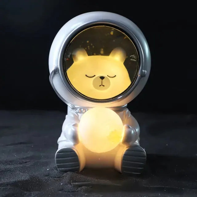 Cute Pet Astronaut LED Lamp Gifts (not for sale) Cute Pet Astronaut LED Lamp