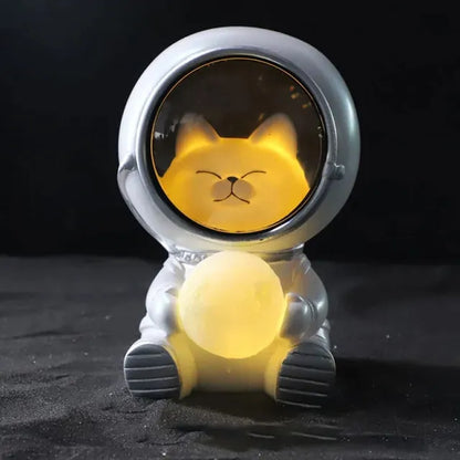 Cute Pet Astronaut LED Lamp Gifts (not for sale) Cute Pet Astronaut LED Lamp