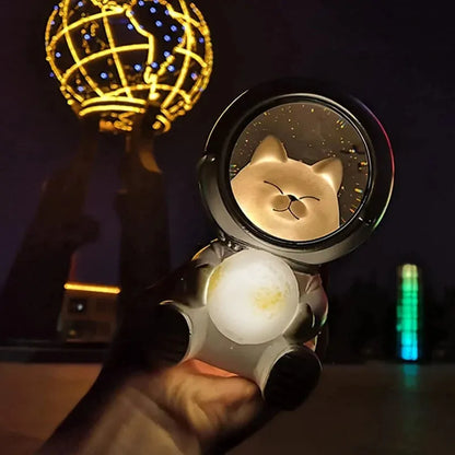 Cute Pet Astronaut LED Lamp Gifts (not for sale) Cute Pet Astronaut LED Lamp