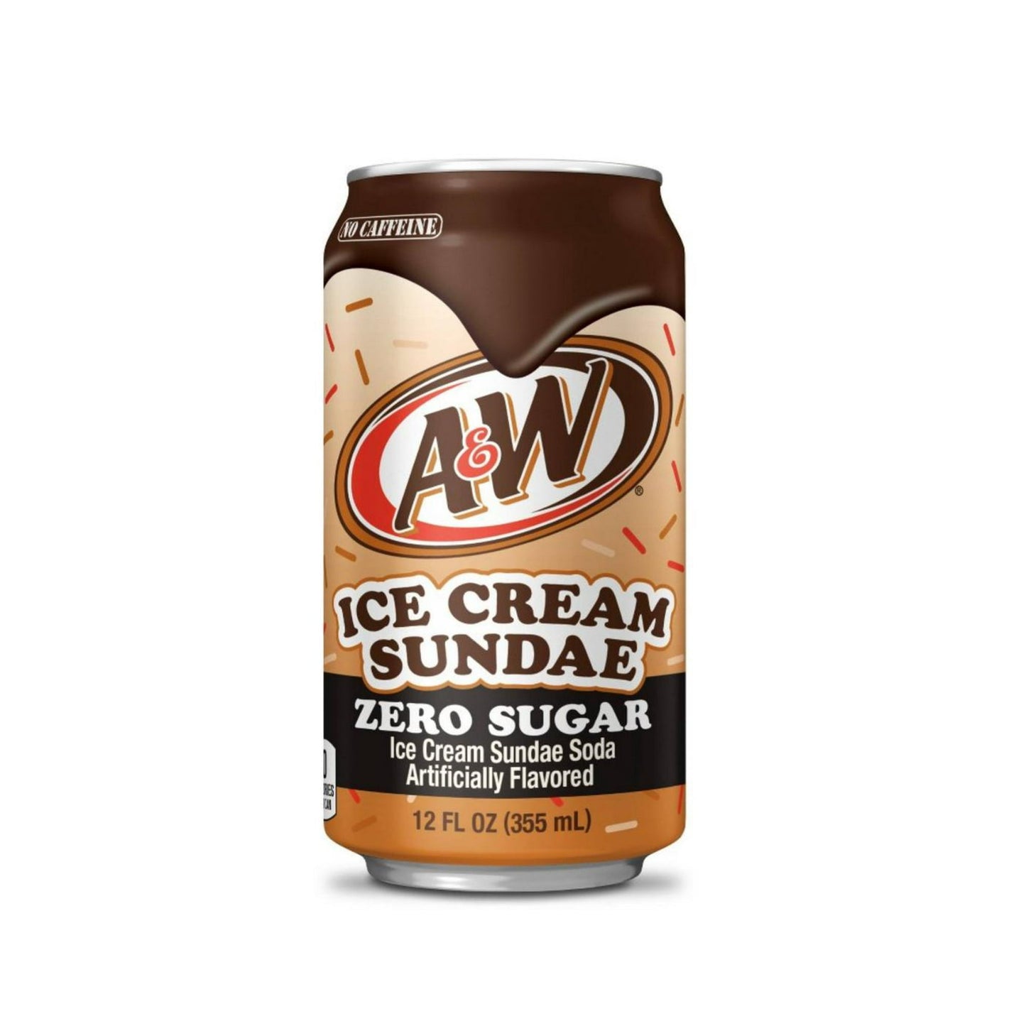 12 Pack A&W Ice Cream Sundae Zero Sugar Flavor Cans (12 Oz) Soda Pop (not for sale) A&W, Cases, 6 Pack, Latest, trending