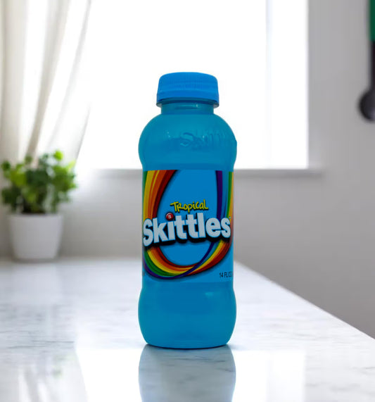 Skittle Tropical Flavored Drink 14Oz Soda Pop Skittles, trending products, Latest