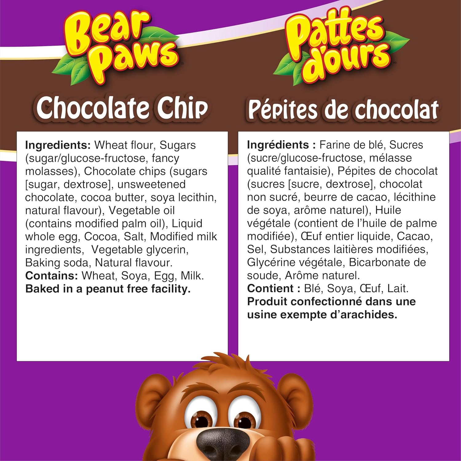 Dare Bear Paws Chocolate Chip Cookies 800g Box Snacks/Chocolates (not for sale) Dare ,Trending Products