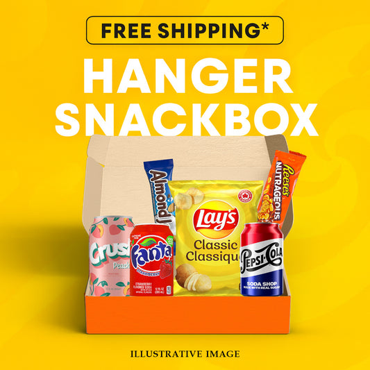 Hanger Snackbox (15+ Snacks Inside) Snackbox Snack Attack