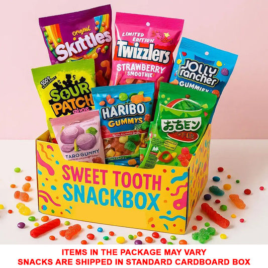 Sweet Tooth Snackbox (9+ Snacks Inside) Snackbox Snack Attack