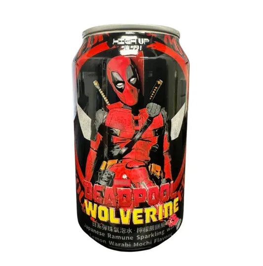 Deadpool Wolverine Japanese Ramune Sparkling Water Special Edition Soda Pop Wolverine, trending products