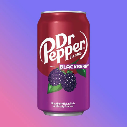 6 Pack Dr Pepper Blackberry - Soda Pop (not for sale) from Keurig Dr Pepper company, TSAED, cases, 6 Pack