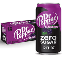 Thumbnail for 12 Pack Dr Pepper Blackberry Zero Sugar