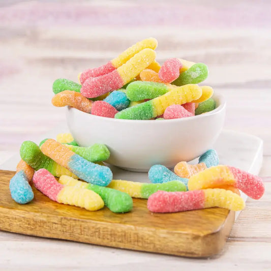 Sour Super Wormies Gummy Candy 1kg Bulk Bag Candy Gummy Zone, TSGZC, Bulk Candies, Bulk