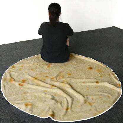 Comfy Burrito Blanket 3D Gifts (not for sale) Mexican Burrito Blanket 3D