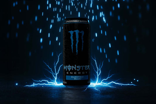 12 Pack Monster Energy Electric Blue Soda Pop Monster, trending products, Bestseller, USA