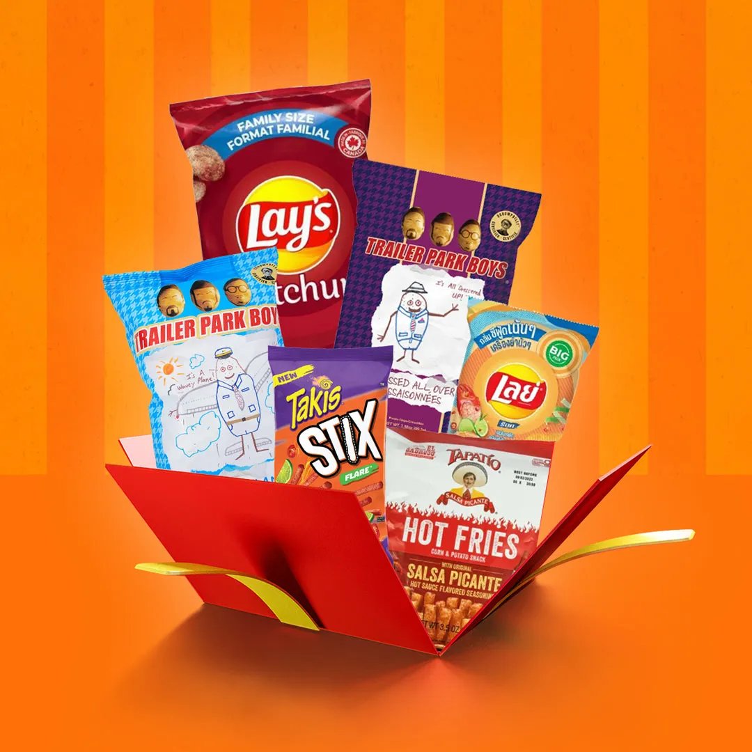Box Cips Exotic Chips Snack Box 15+ Snacks Inside – Snack Attack
