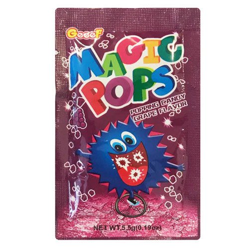 Magic Pop Popping Candy Grape Flavour