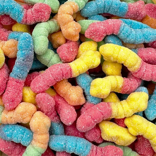 Sour Super Wormies Gummy Candy 1kg Bulk Bag Candy Gummy Zone, TSGZC, Bulk Candies, Bulk