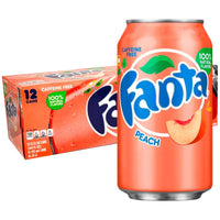 Thumbnail for 12 Pack Fanta Peach USA Rare Find