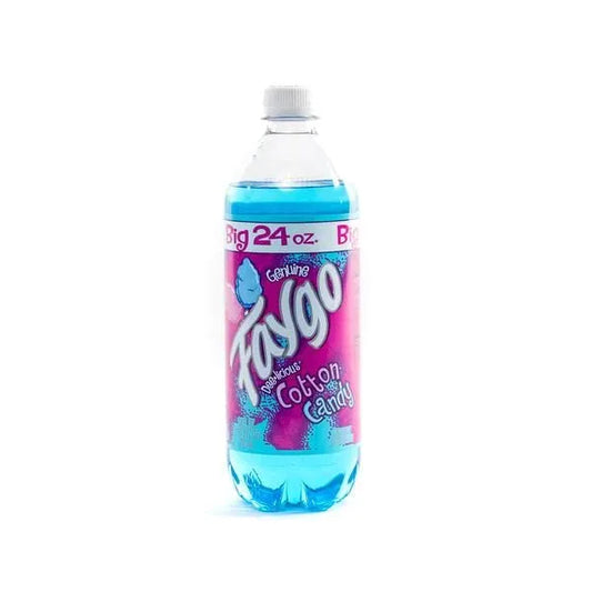 Faygo Cotton Candy (710 ml) Soda Pop (not for sale) Faygo, TSAED, Bestseller, USA